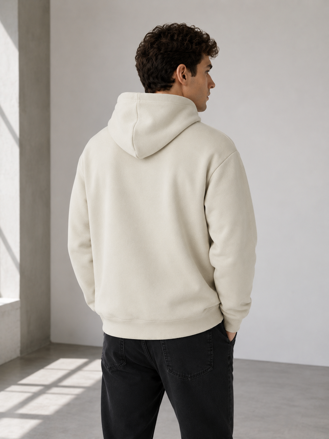 Studio Taş Oversize Hoodie - Sweatshirt fason üretim görsel 2