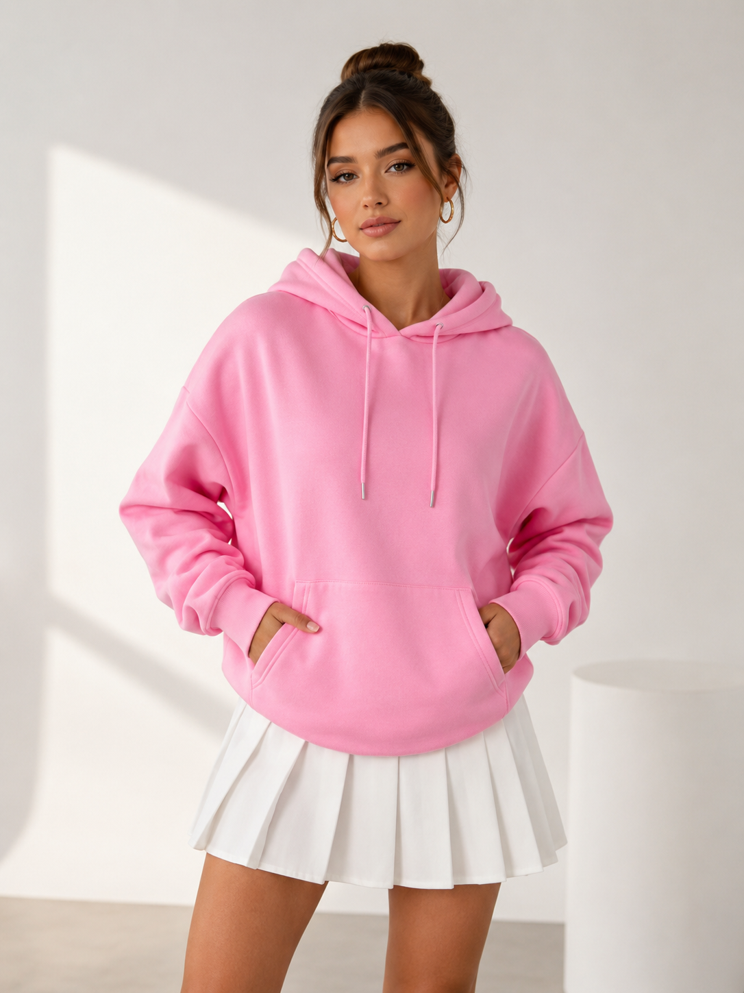 Studio Love Yourself Oversize Hoodie - Sweatshirt fason üretim