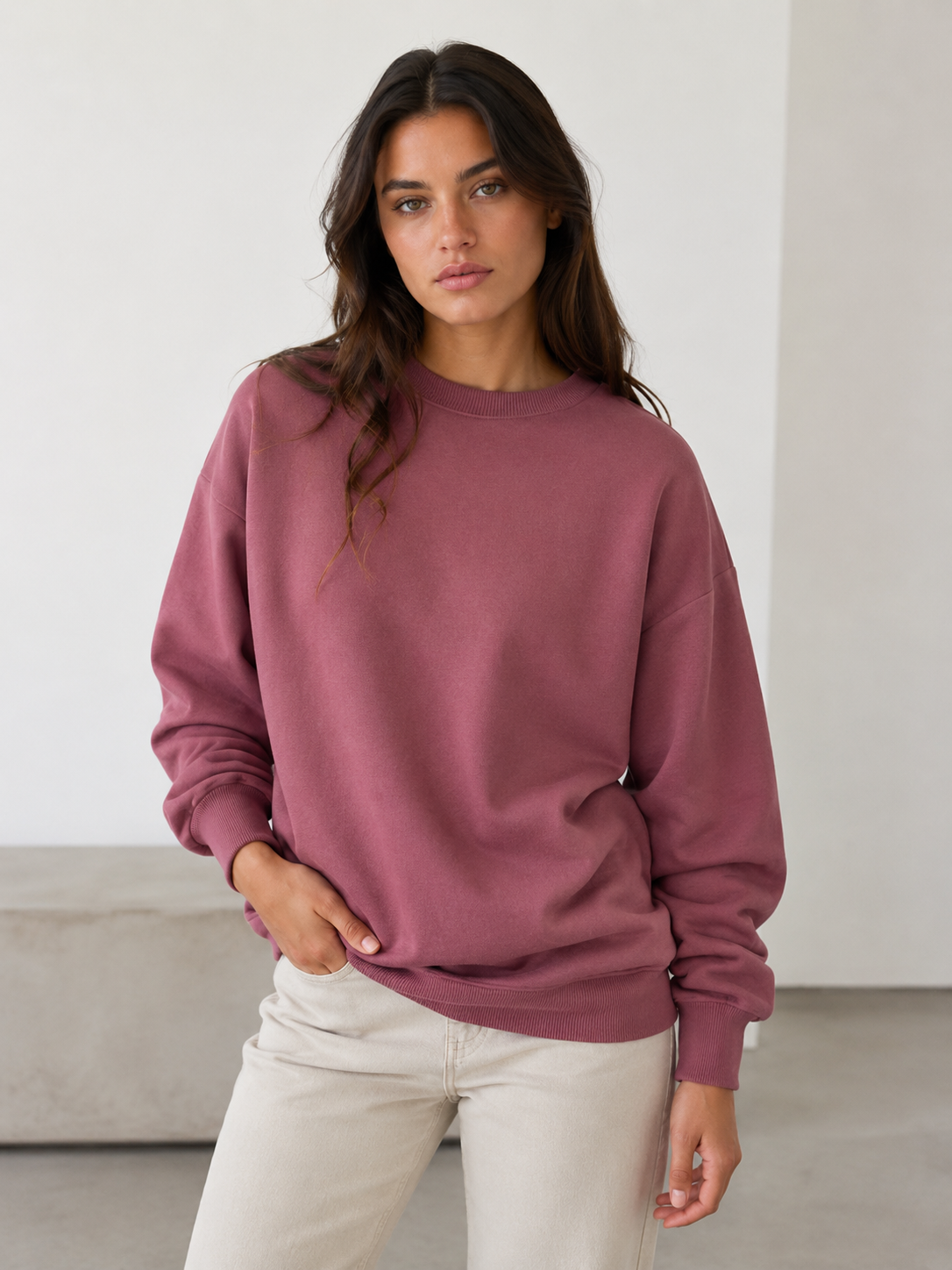 Studio Bordo Oversize Sweatshirt - Sweatshirt fason üretim
