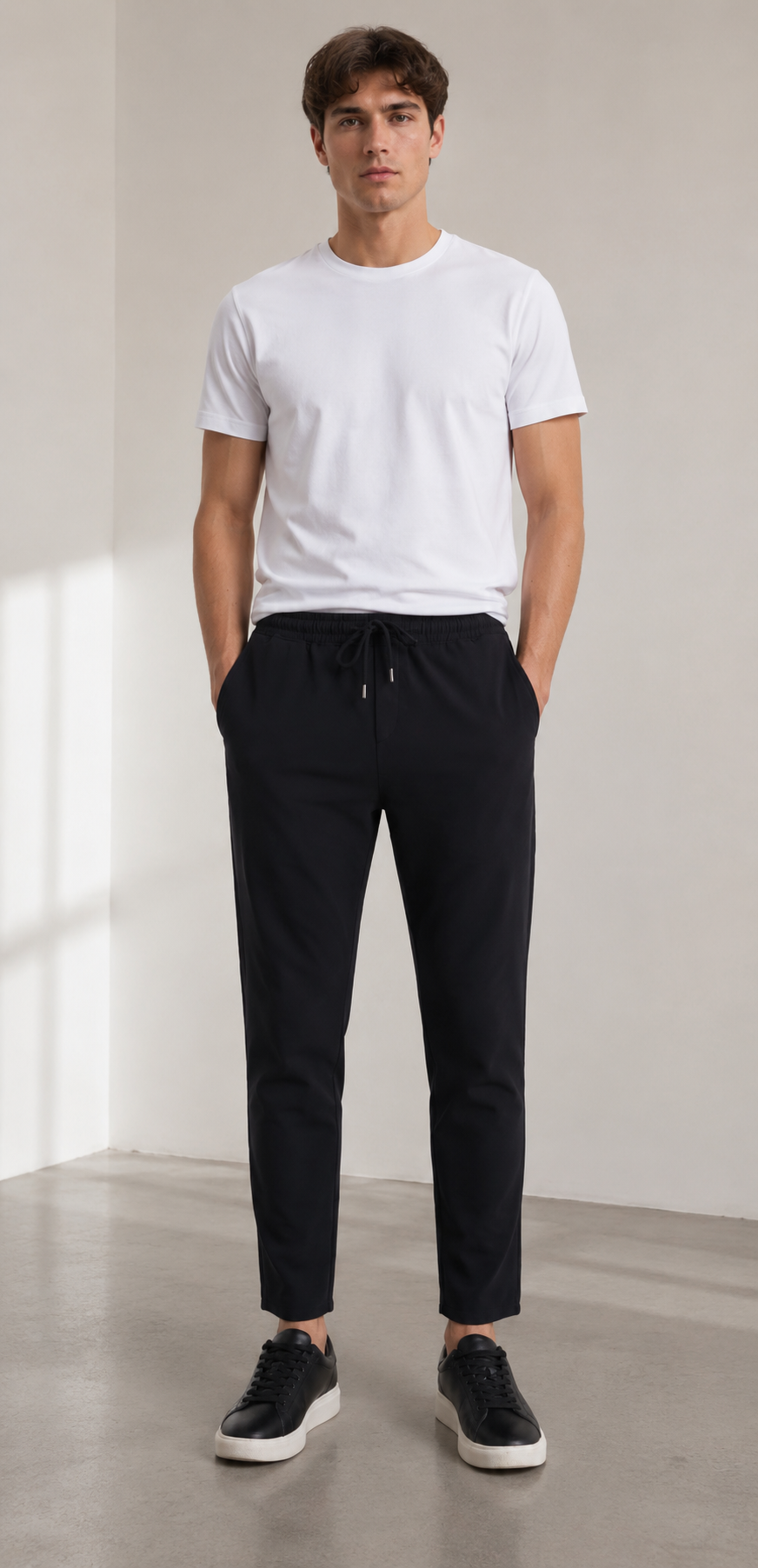 Studio Siyah Jogger Pantolon - Pantolon fason üretim