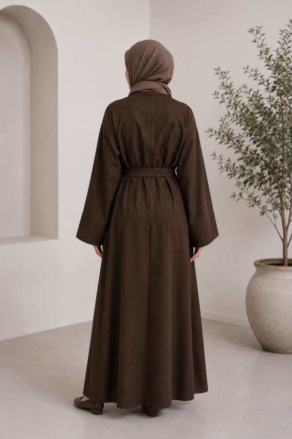 Studio Soft Cotton Keten İkili Takım - Tesettür fason üretim görsel 4