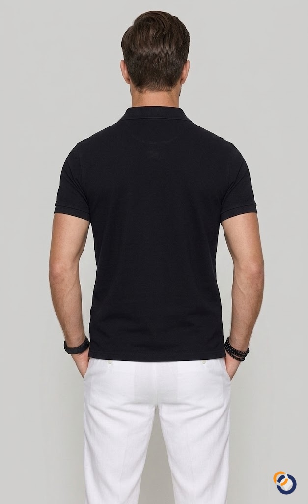 Yumuşak Doku Polo Yaka Tişört - T-shirt fason üretim görsel 2