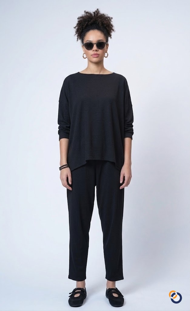 Oversize Sweatshirt ve Pantolon Takımı