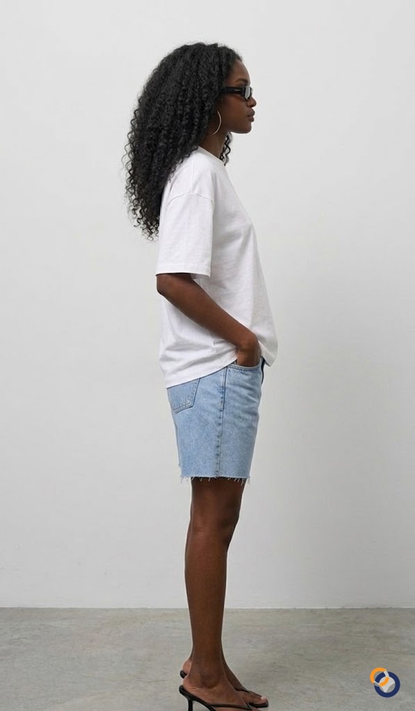 Relaxed T-Shirt - T-Shirt fason üretim görsel 3