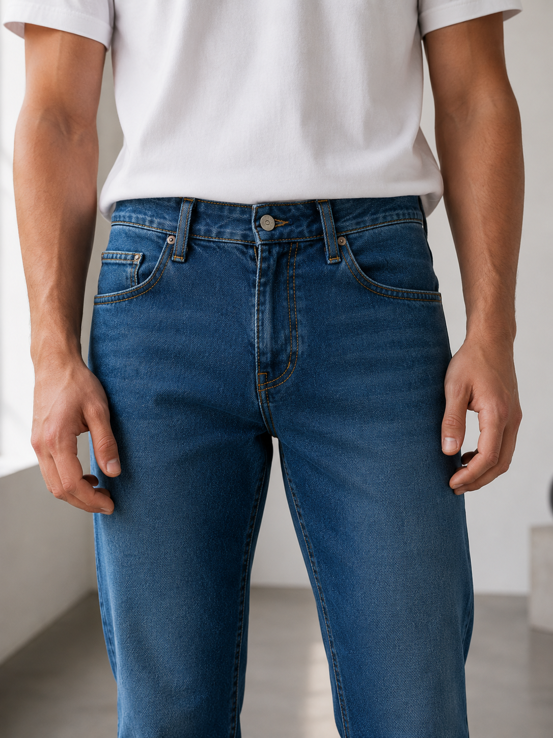 Studio Gölge Indigo Jean - Pantolon fason üretim görsel 2