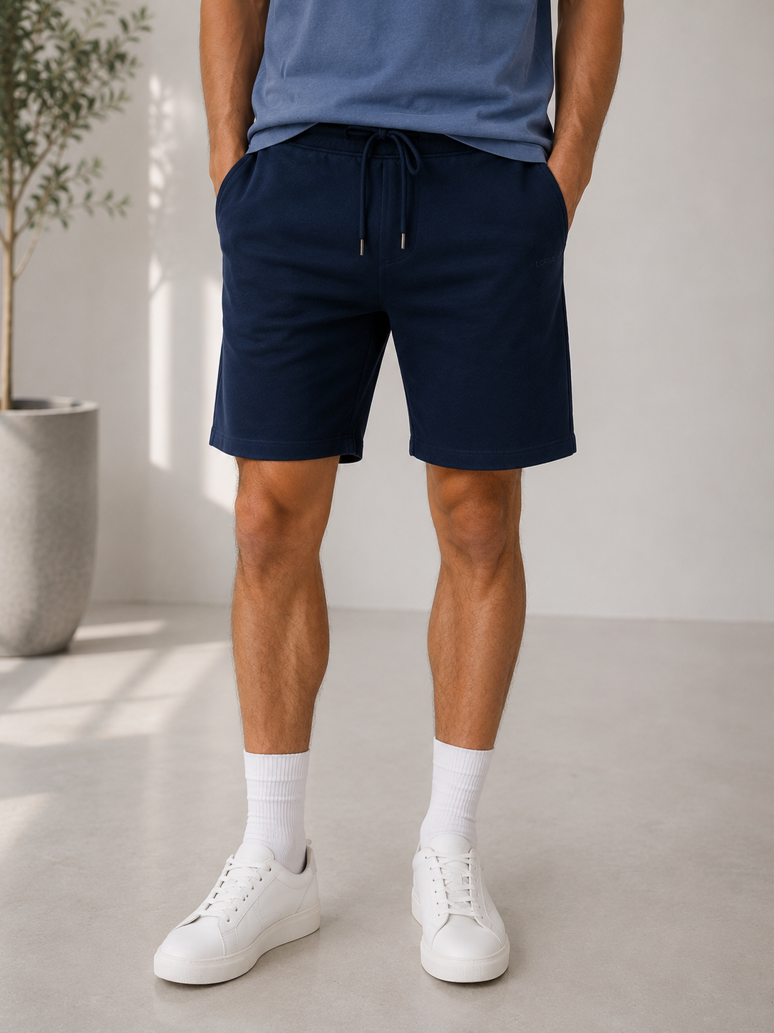Studio Premium Sweat Şort - Şort fason üretim görsel 2