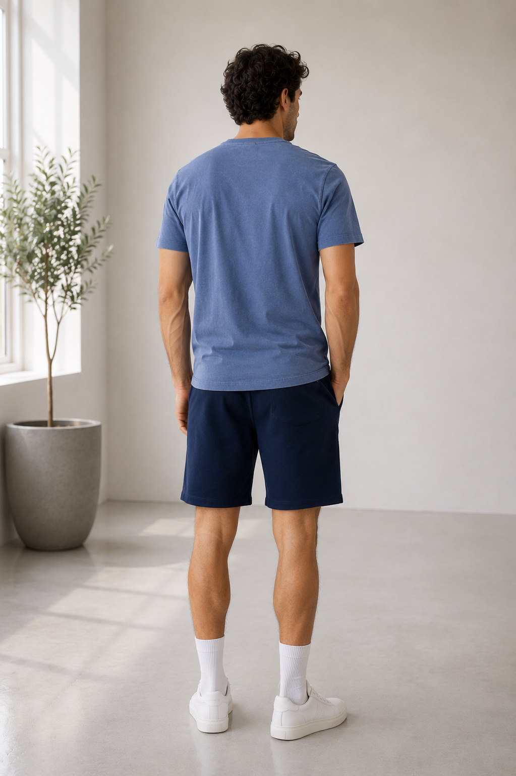 Studio Premium Sweat Şort - Şort fason üretim görsel 4