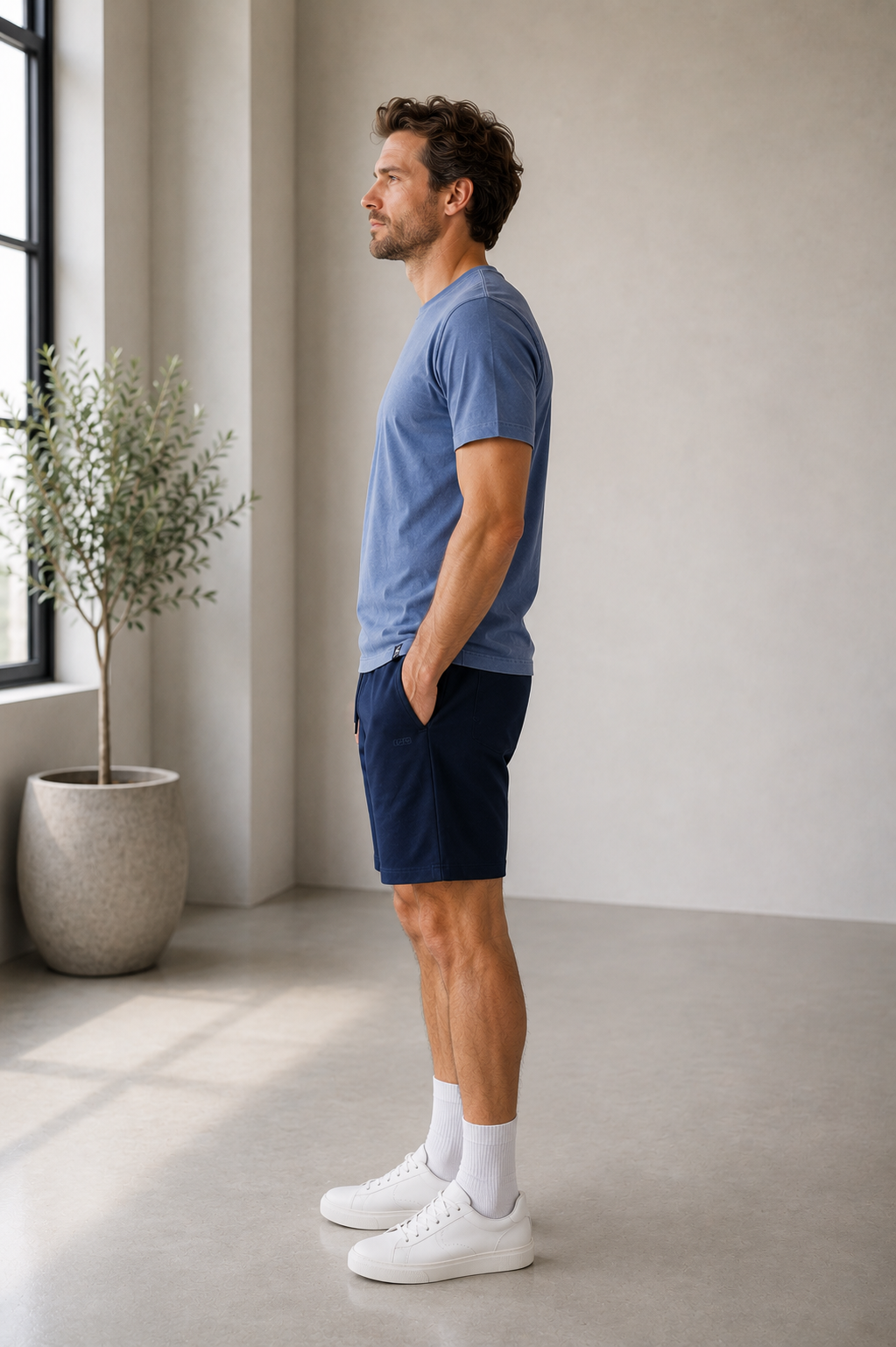Studio Premium Sweat Şort - Şort fason üretim görsel 3