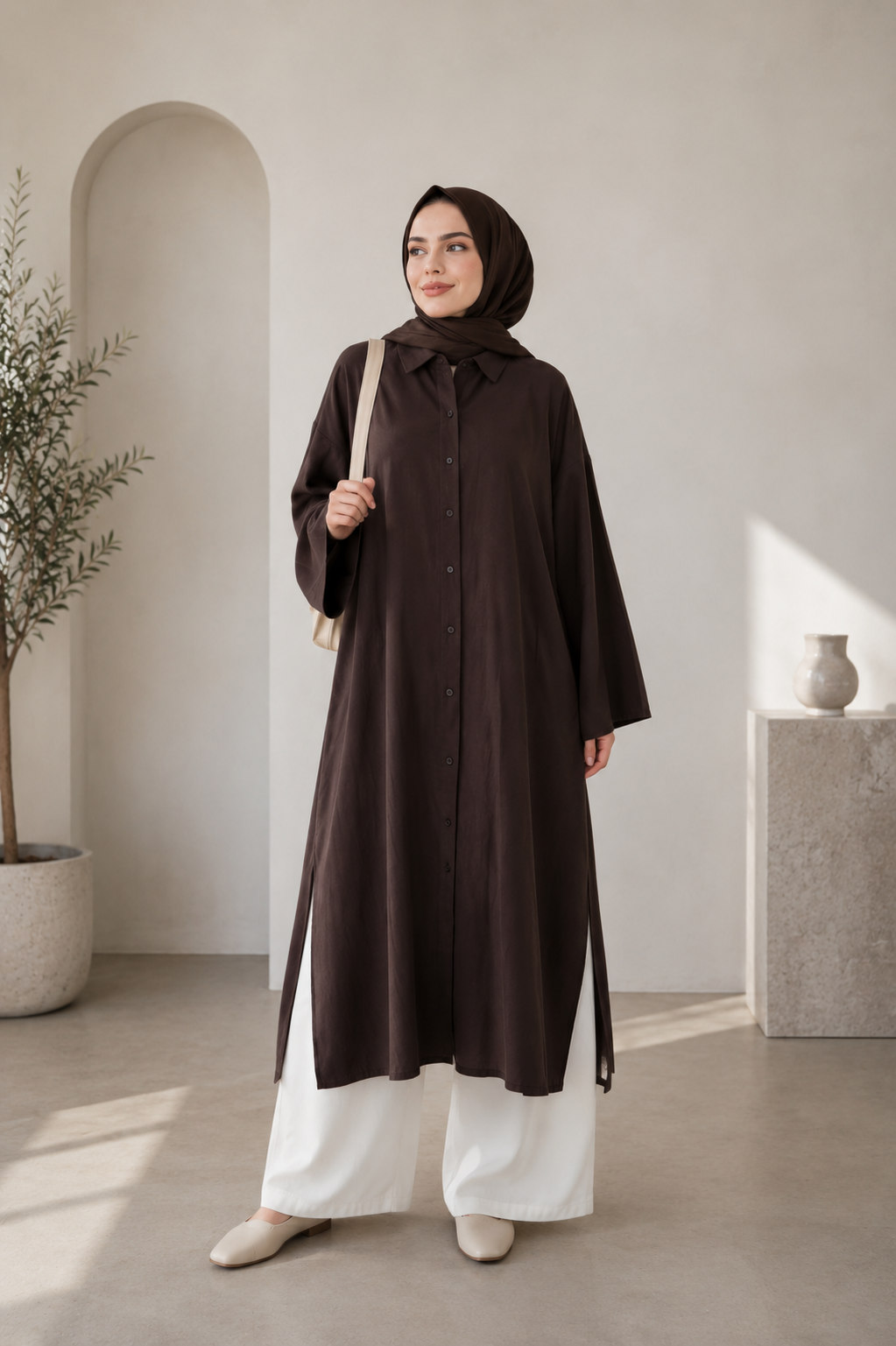 Studio Oversize Ferace - Gül Kurusu